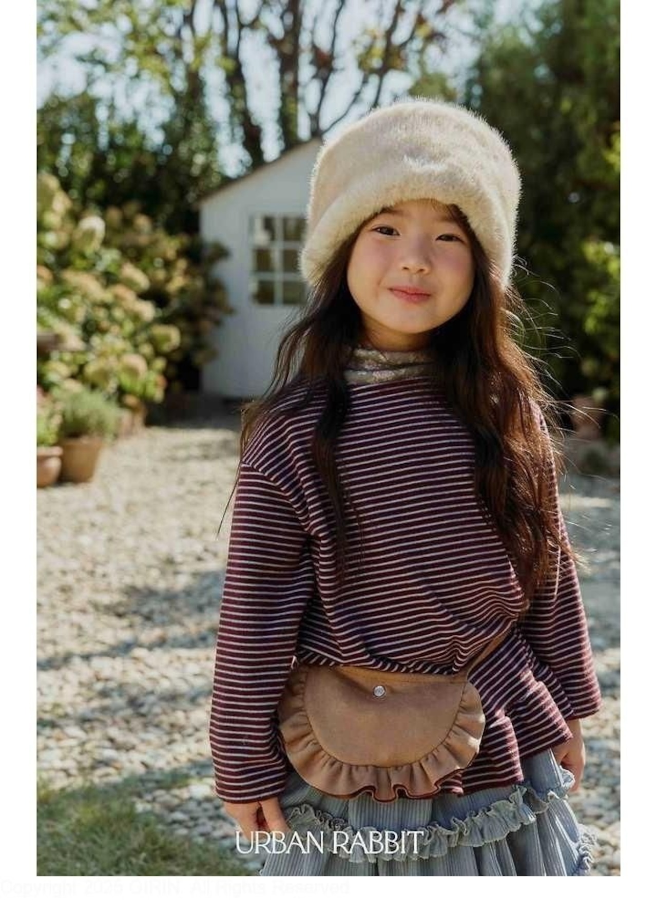 アーバンラビット / URBAN RABBIT / ファーヘアバンド / 韓国子供服 / キッズ / 26winter〖取寄〗*FREE*