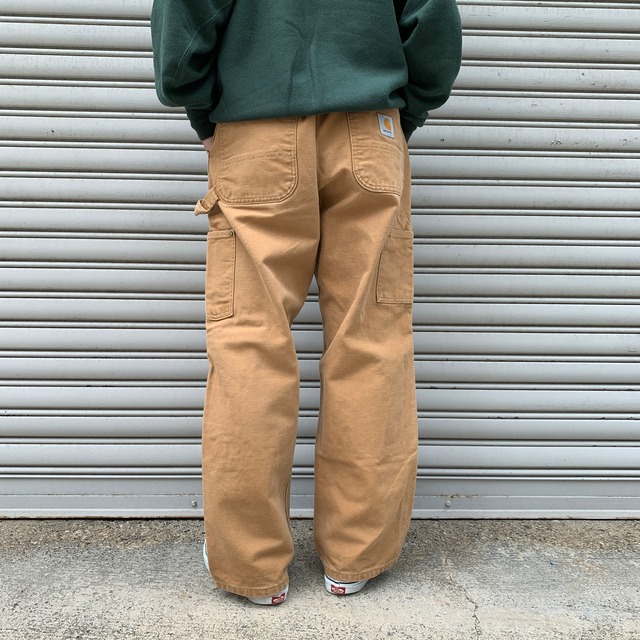 90s USA carhartt ダブルニーダックペインターパンツ W38L30