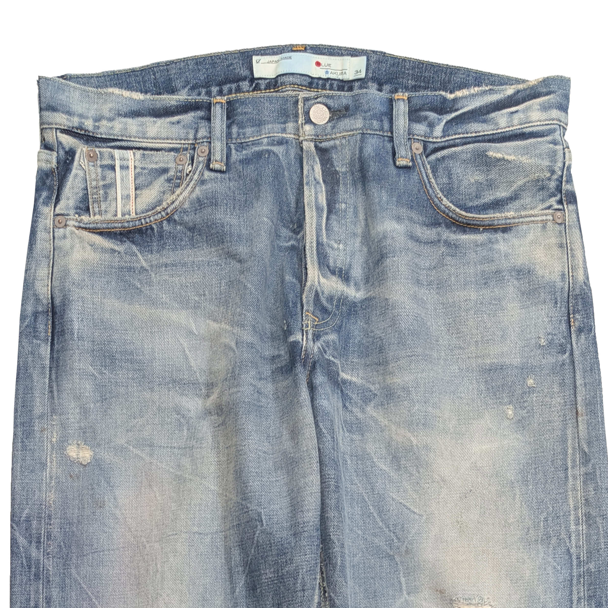 407XXB ENOUGH REAL USED | BLUE SAKURA JEANS 公式サイト