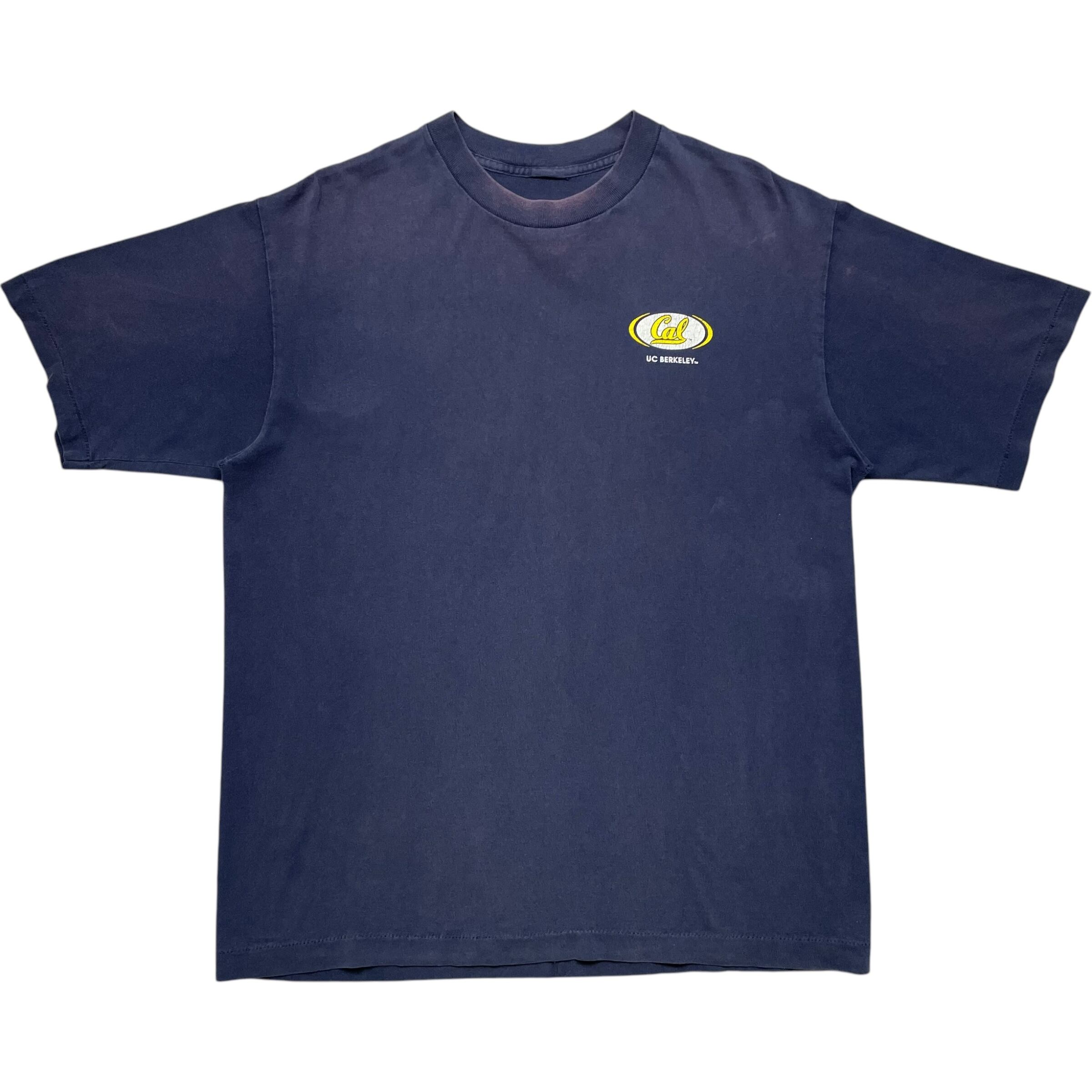 《XL》 unknown Tシャツ ネイビー プリント カレッジ カリフォルニア大学 シングルステッチ no.6723