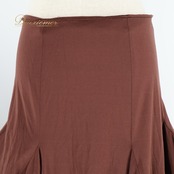 フラメンコ 衣装 ファルダ スカート ペチコート レッスン 練習着 無地 ダンス パーティ 発表会 茶色 薄い シンプル ブラウン系 スカート 踊り ふんわり フレア レディース