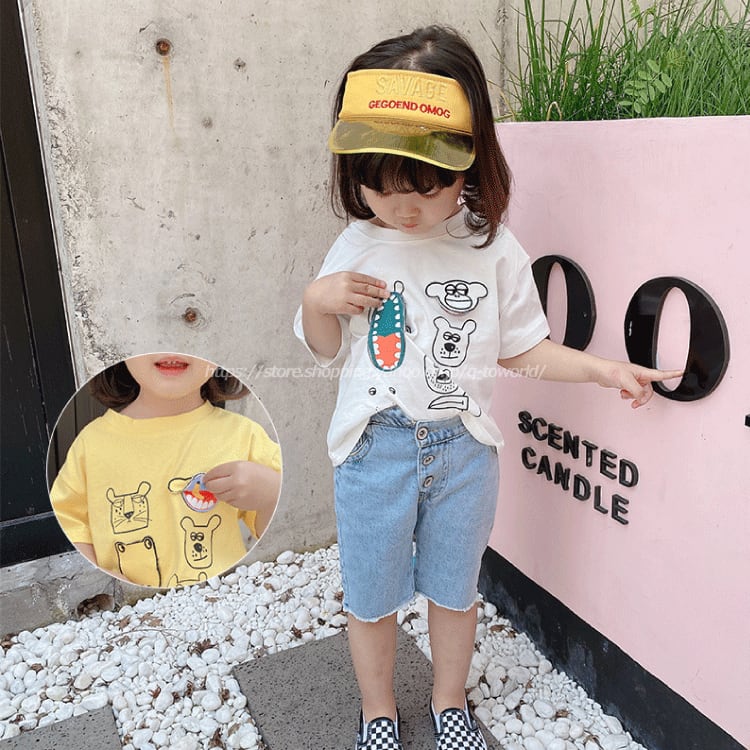 ♡ナチュラルブー Tシャツ 120センチ♡