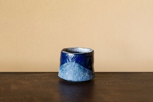 ぐい呑 雹 / 中井波花