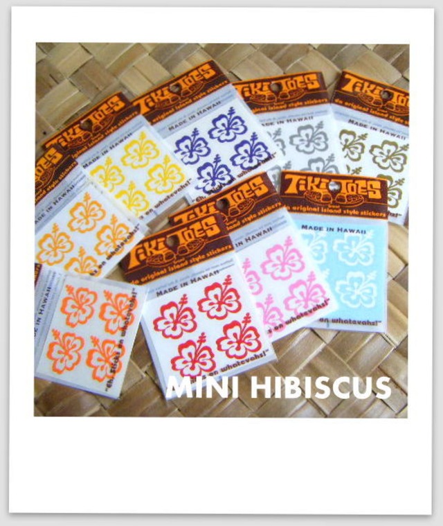 ステッカー”Mini Hibiscus　2inch