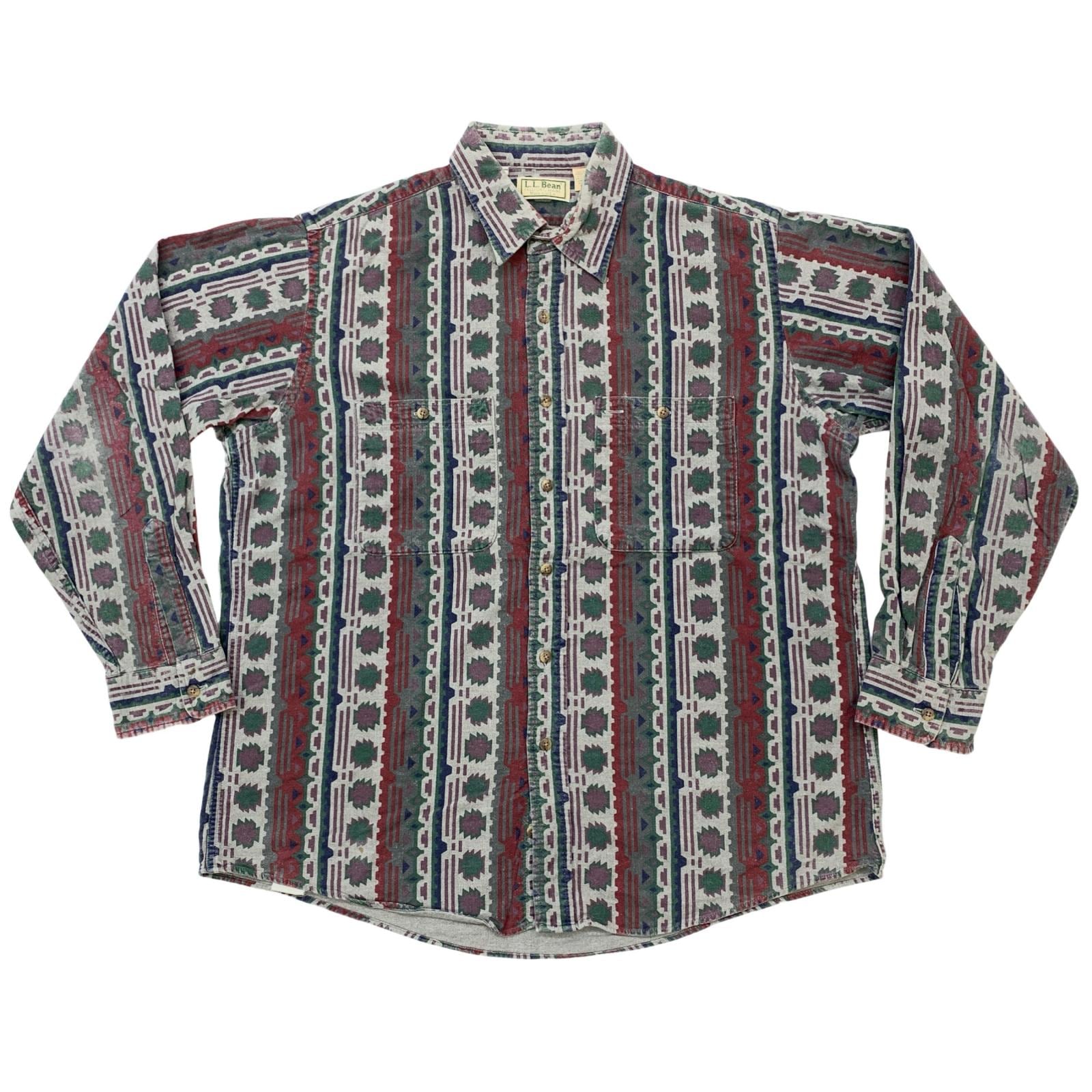 ORVIS 80〜 90年代 総柄シャツ 毛針柄 フライフィッシング 柄