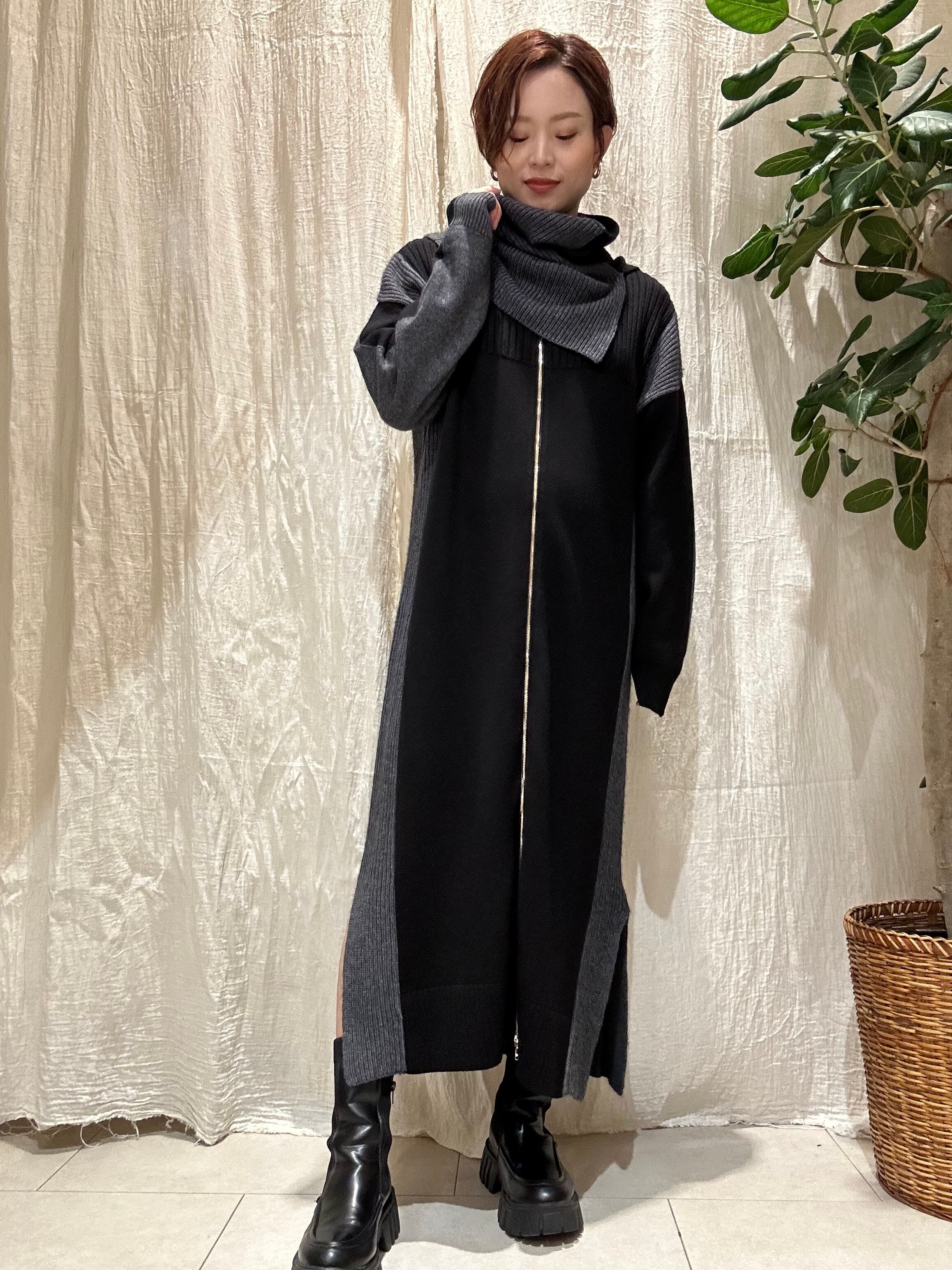 ENDAY ニット 4wayバイカラーロング丈ニット EN'DAY(エンデイ) | EARL