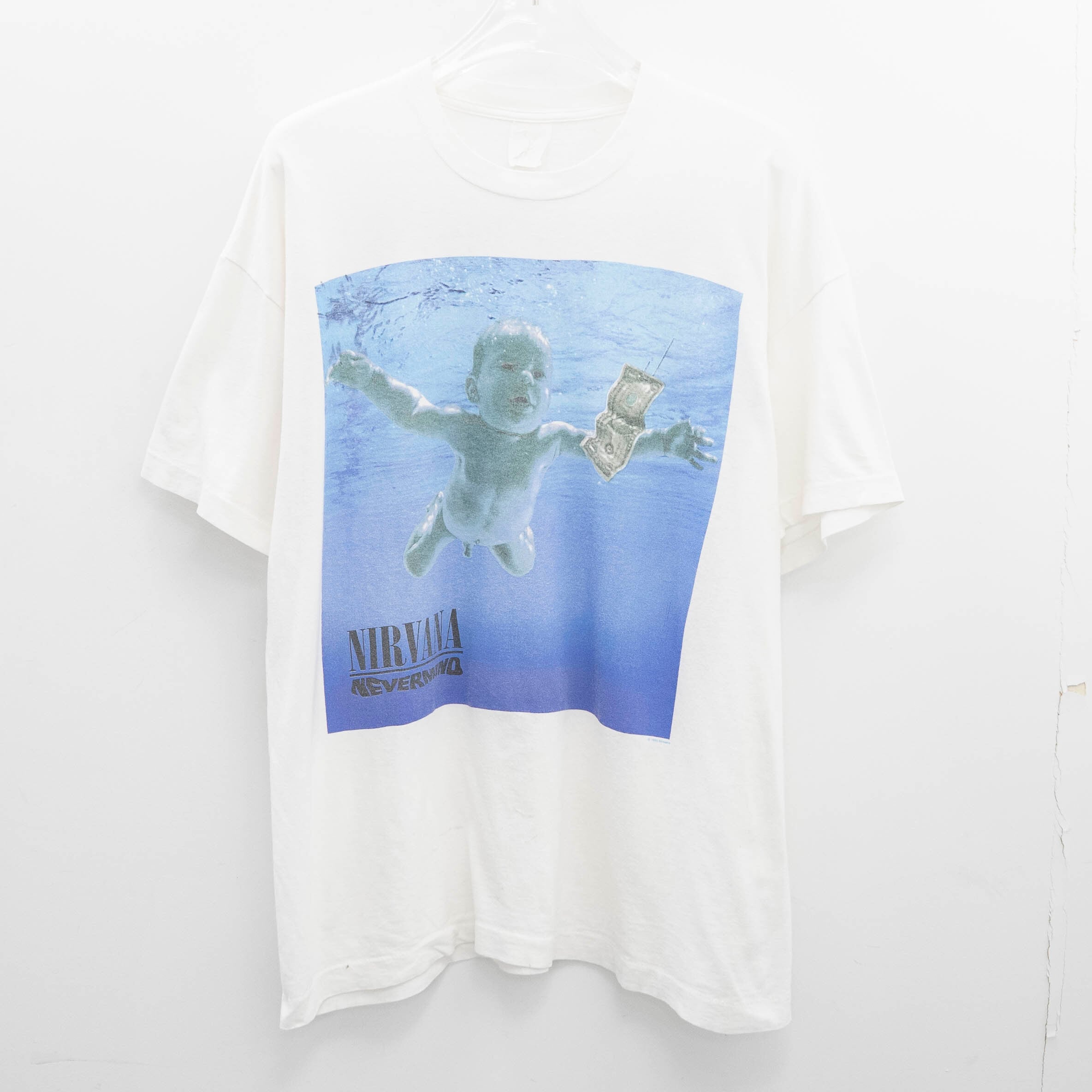 Nirvana “ Nevermind “ Fade Tag Fits XL【A8-311】