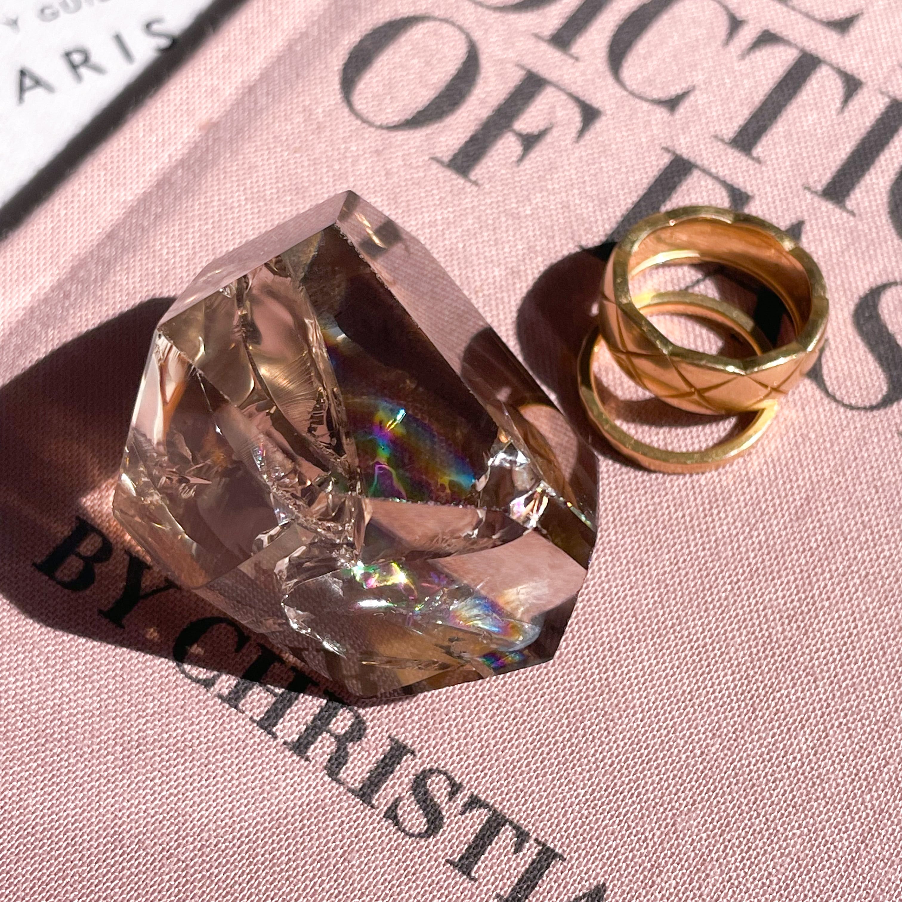 Iris Smokey Quartz Freeform 1 ✧ アイリススモーキークォーツ