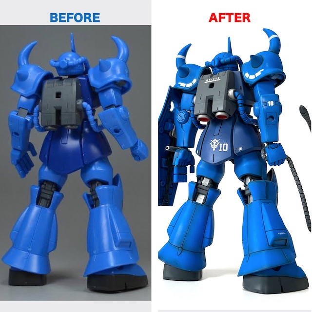 ガンプラ MG 1/100 MS-07B グフ ランバ・ラル専用機 完成品 3c5a391d1ae95a8800006badfce188