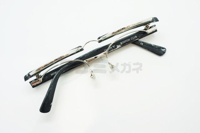 BOSTON CLUB 単式 跳ね上げフレーム TAYLOR"R" col.04 サーモント メタル ブロー メガネ 眼鏡 ボストンクラブ テイラー 鯖江 日本製 正規品-8枚目