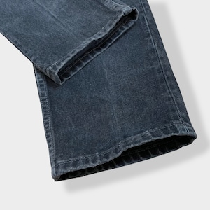 【LEVI'S】90s USA製 550 ブラックデニム ジーパン ジーンズ W32 L36 ボタン裏 刻印553 サンベニート工場 テーパード リーバイス ヴィンテージ 雰囲気系 黒 US古着