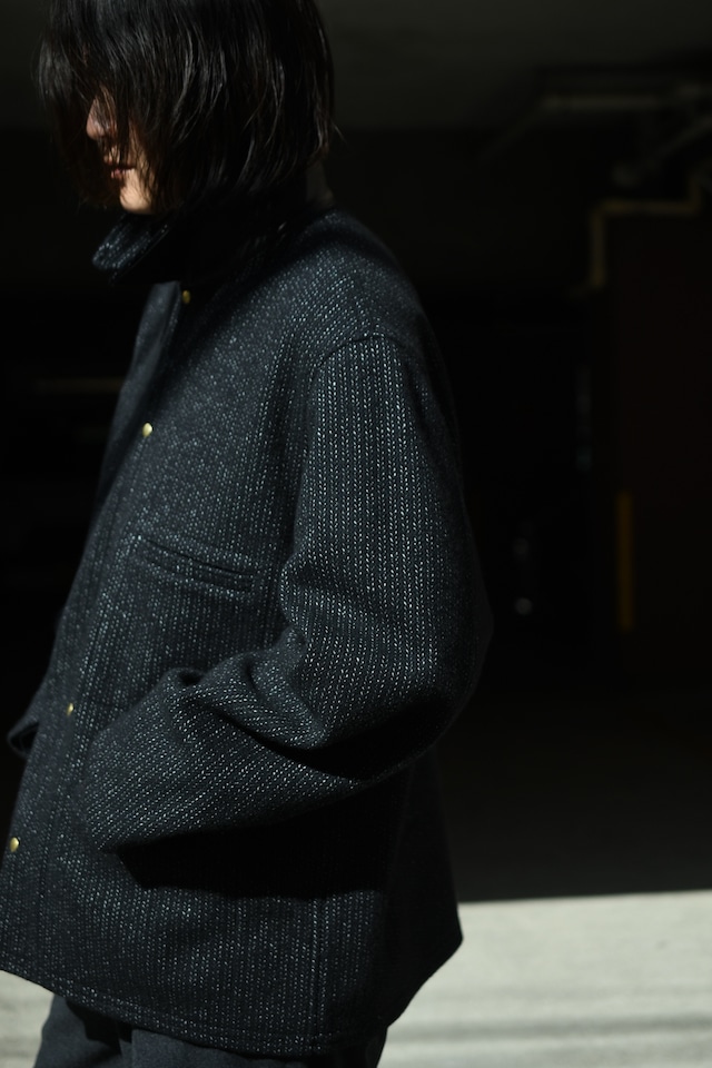 A.PRESSE / Cashmere Beach Cloth Jacket (Navy)