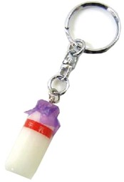 アルタ 牛乳ビンキーホルダー 牛乳 サイズ：約W2.3 D1 H7.5 AT044001