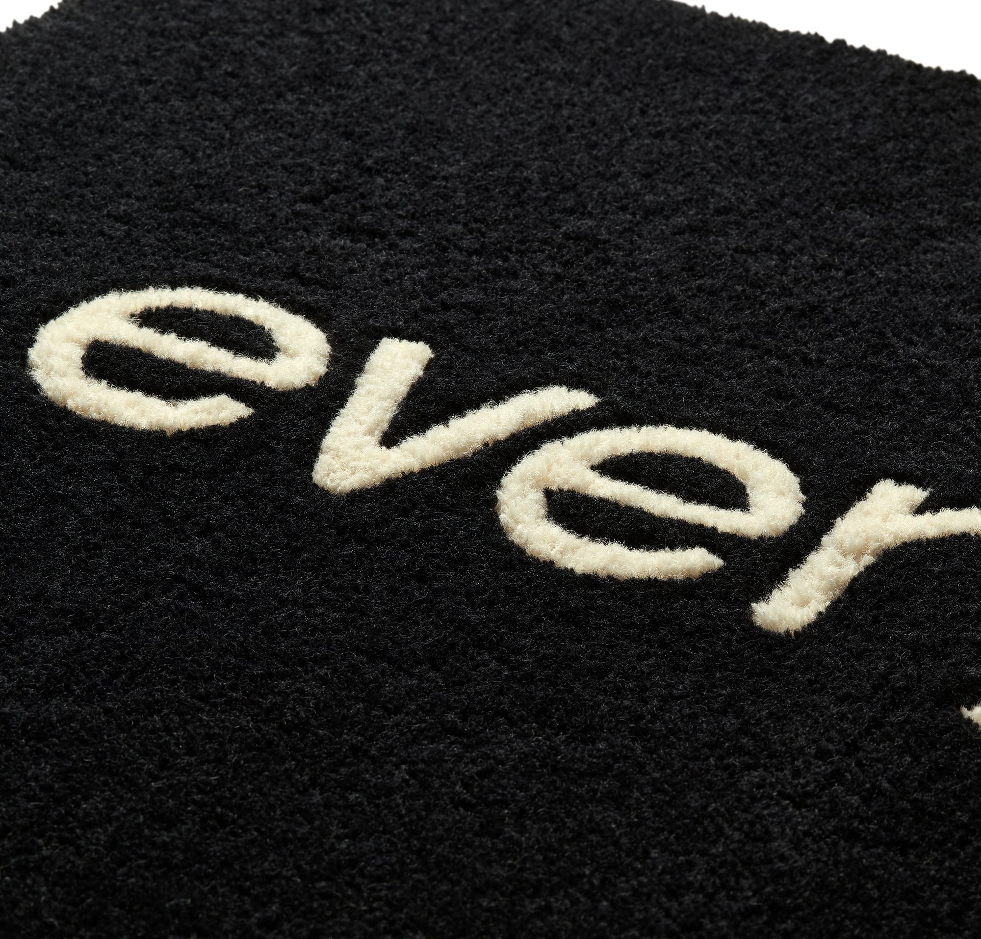 everyone fitting rug made by MIYOSHI RUG (BLACK) | everyone everyone fitting rug made by MIYOSHI RUG (BLACK) | everyone