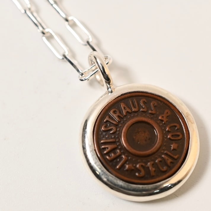 Vintage 40's Levi's Button Necklace | Button Works Store Vintage 40's Levi's Button Necklace | Button Works Store