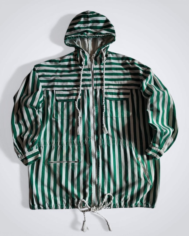 1940s DELMONICO RAYON PULLOVER OPEN COLLAR SHIRT