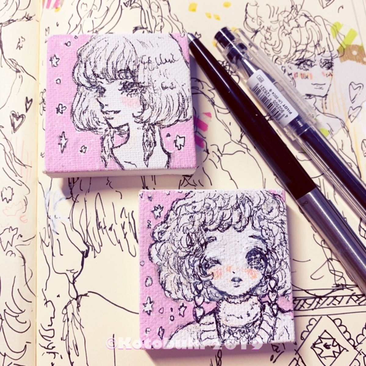 一点物☆ミニキャンバス原画 | KOTOBUKI online shop