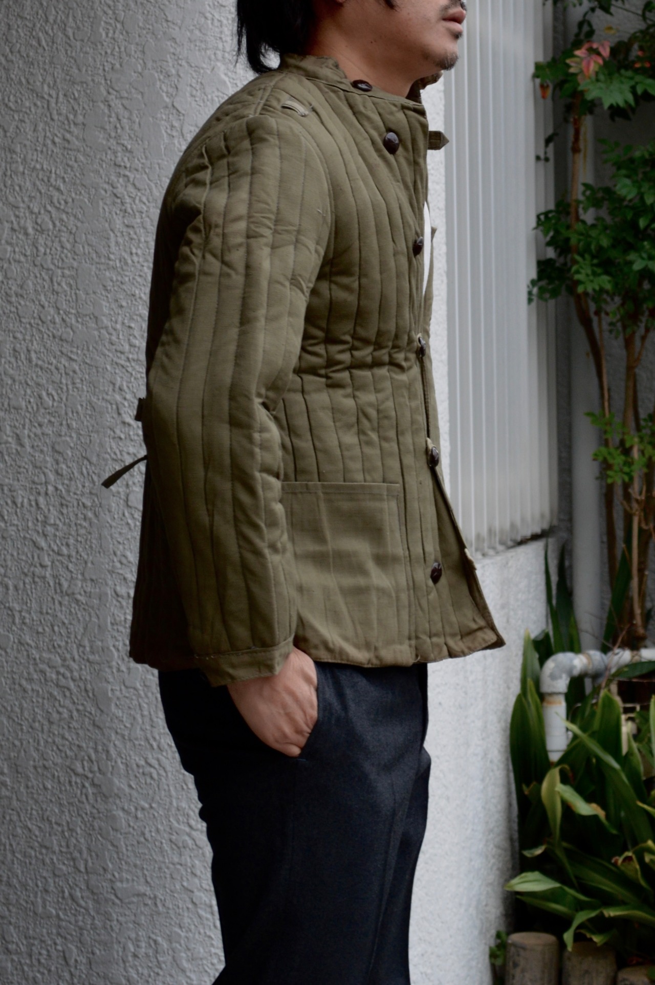 Bulgarian Army 50s Heavy Cotton Liner Jacket Vintage Dead Stock 1950 ブルガリア軍 テログレイカ ヘビーライナー 50年代