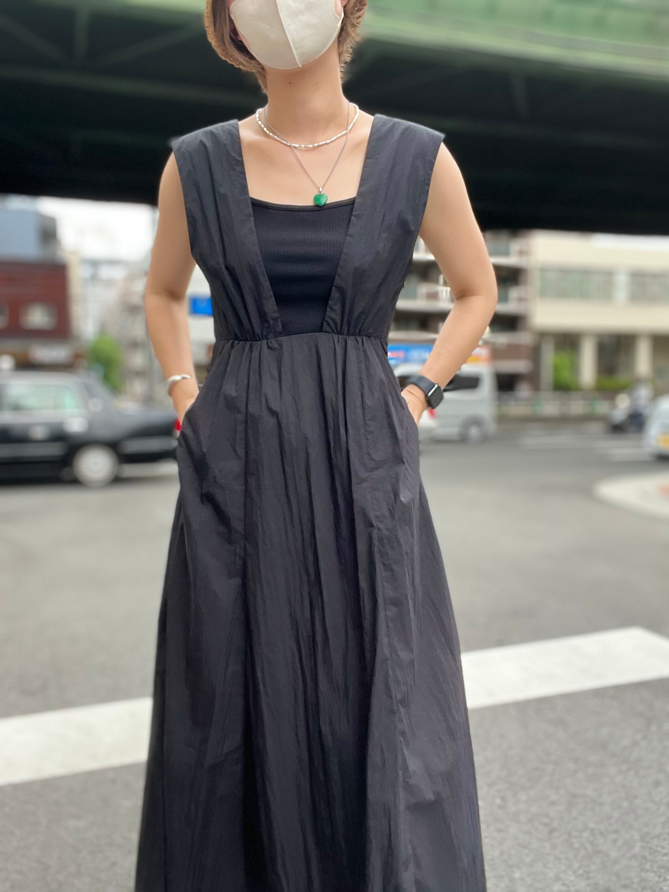 【CHIGNON】ジャンパーワンピース
