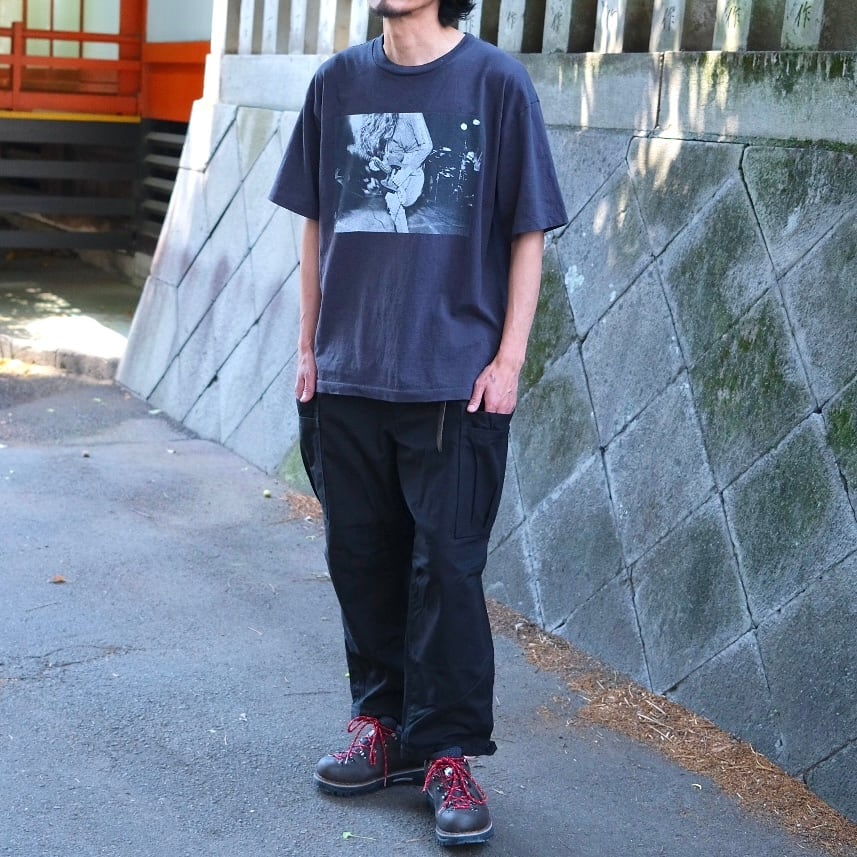 SASSAFRAS(ササフラス) Overgrown Pants 4/5-Black(SF-262339)