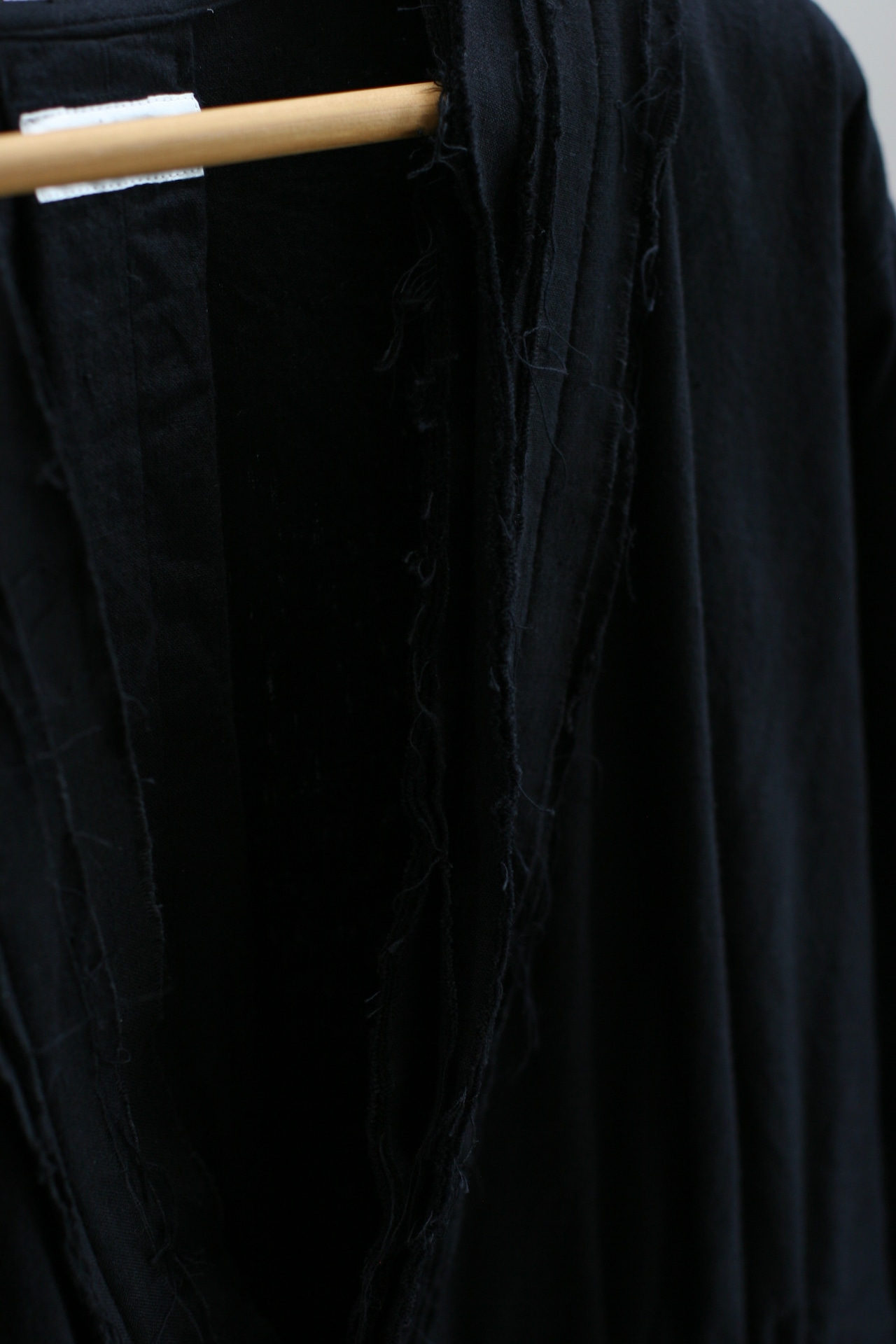 【GUPTIHA】Sobakasu Khadi Millefeuille Collar Dress / D.Navy(63209-096)