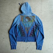 00s True Religion x Grateful Dead ジップパーカー