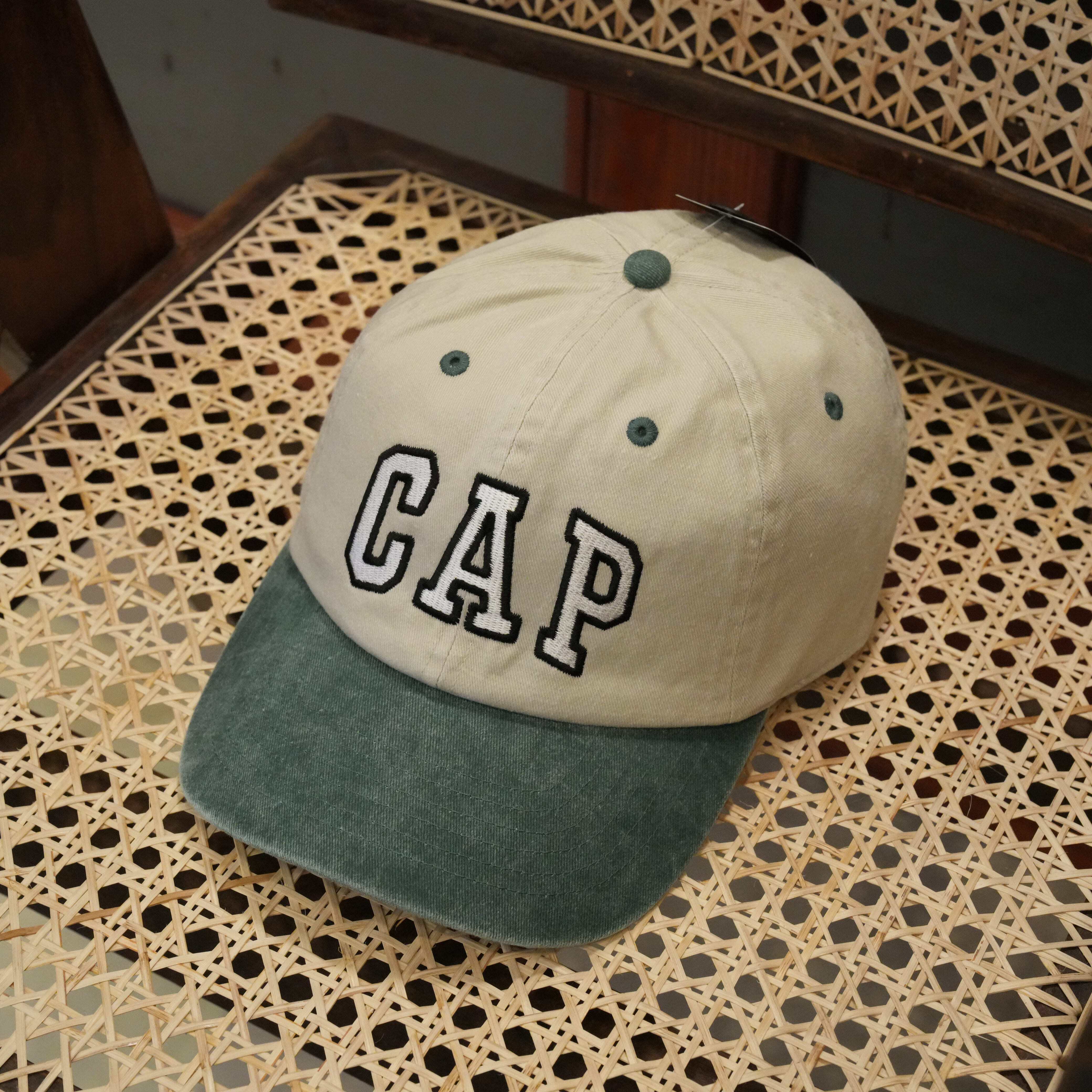 byeA.(バイエー) "CAP CAP 2 tone" -SAND-