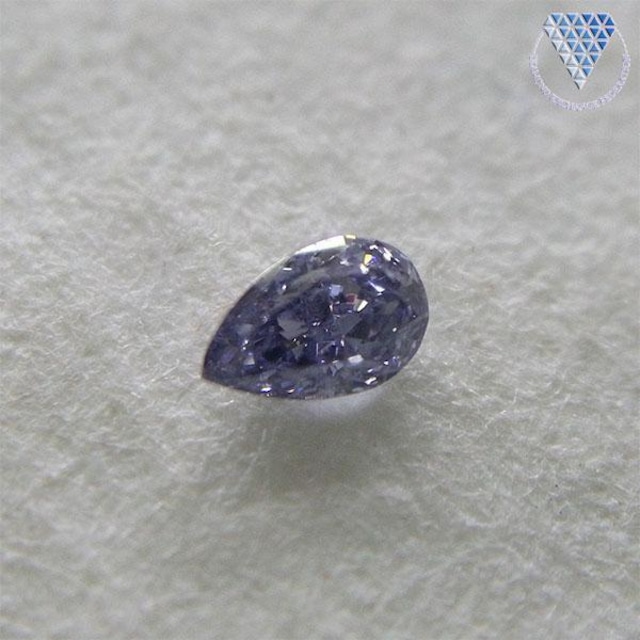 0.033 ct F.D.Gray Violet 天然 バイオレット ダイヤ