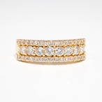 ダイヤモンド デザインリング K18 / 1.000ct