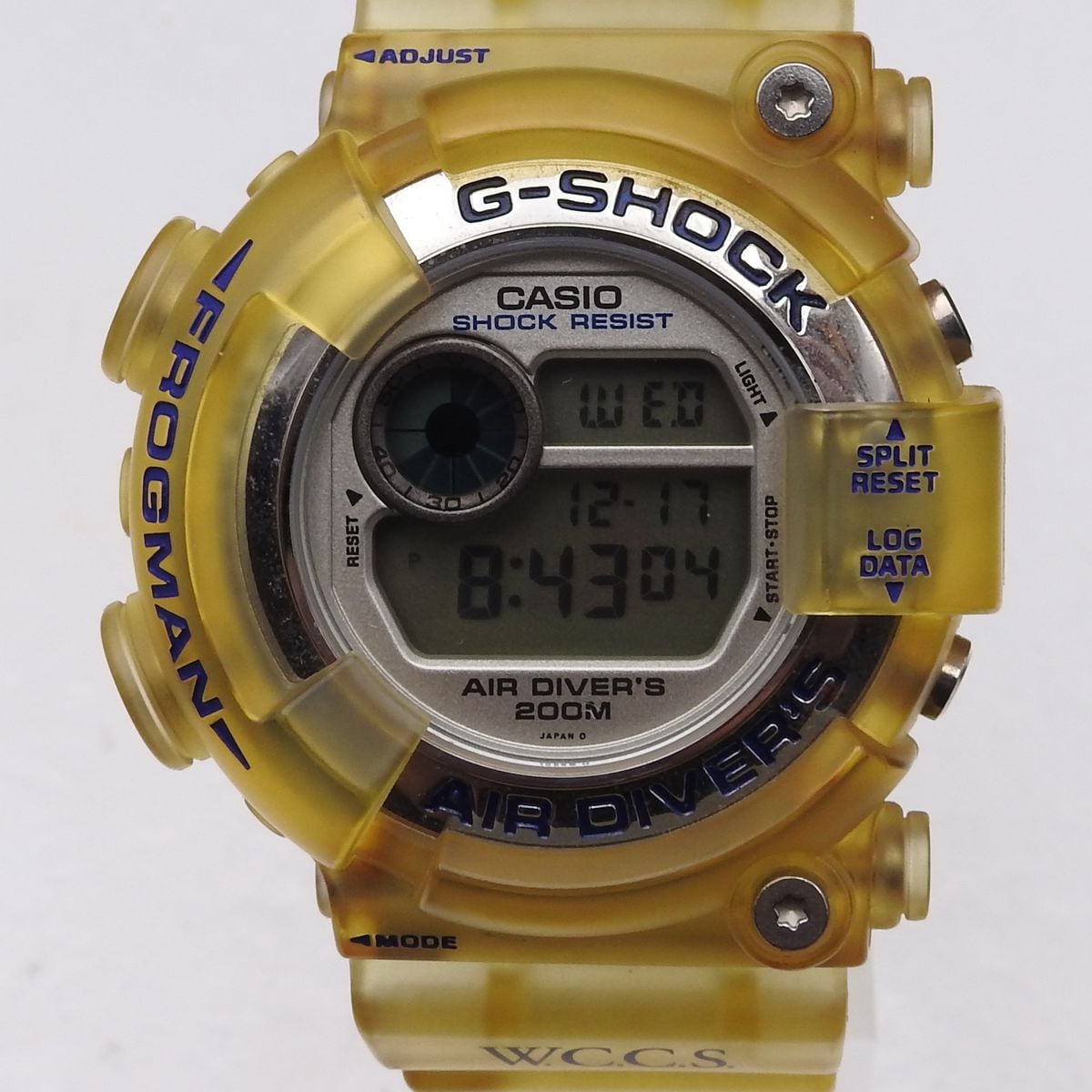 CASIO G-SHOCK DW-8250WC-7BT FROGMAN W.C.C.S 世界サンゴ礁保護協会