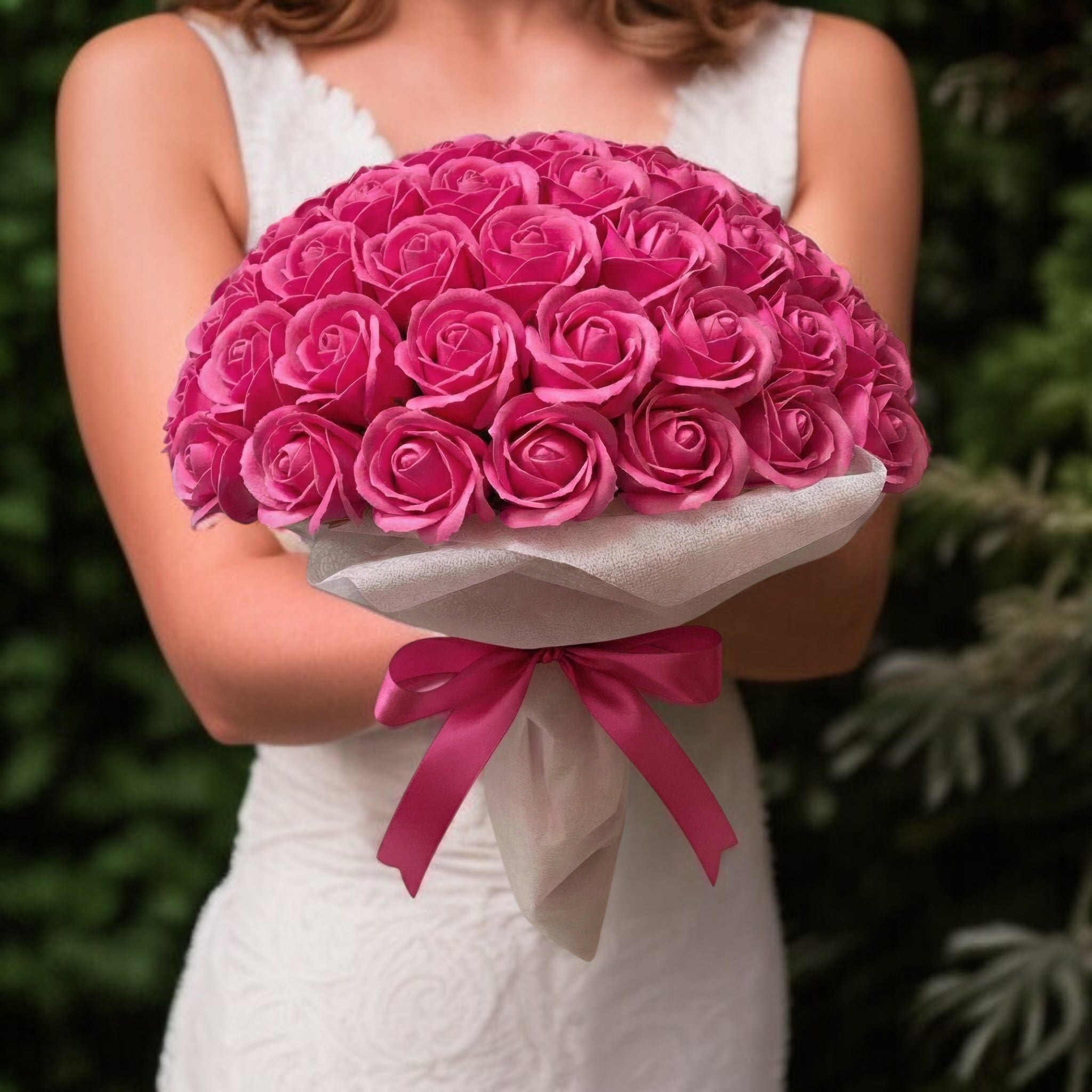 石鹸素材のバラの花束専門店【ROSE & SKY】