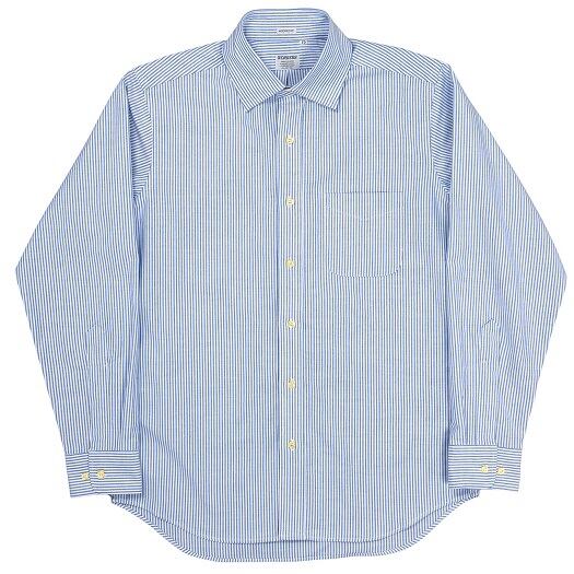 WORKERS(ワーカーズ)~Modified Wide Spread Shirt, Stripe Supima OX~