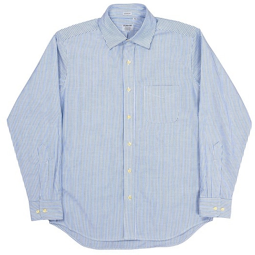 WORKERS(ワーカーズ)～Modified Wide Spread Shirt, Stripe Supima OX～