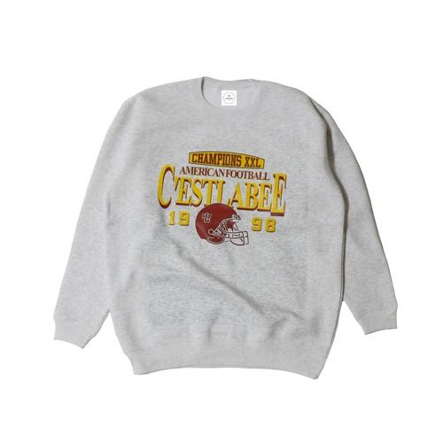 22AW Vintage Style Sweatshirt "Rugger"(Gray)