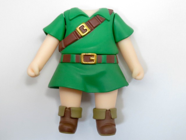 再入荷【553】 リンク ムジュラの仮面Ver. 体パーツ 戦闘服　ねんどろいど