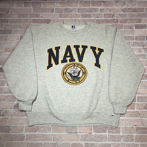 1990s RUSSELL SWEAT SHIRT US NAVY