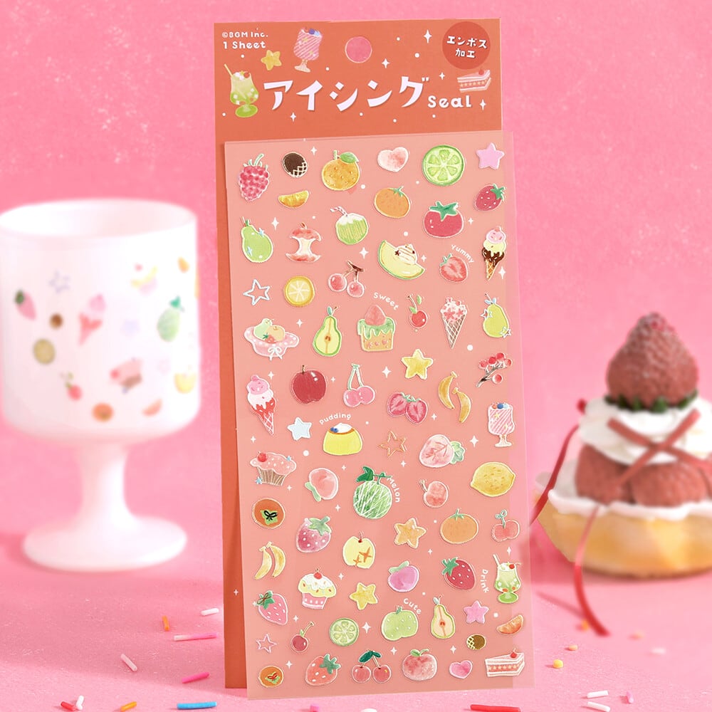 BGM 彩りフルーツ アイシングシール ST01