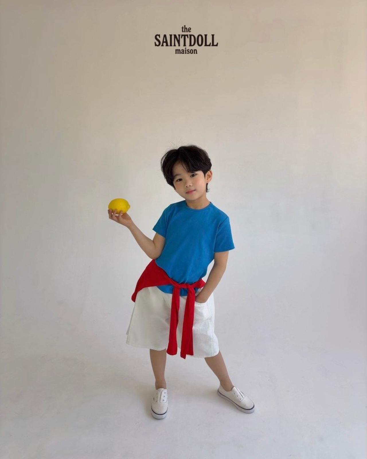 [SAINTDOLL] colored paper tee (JS/JM/JL/adult) / [세인트돌] 색종이티 (JS/JM/JL/adult)