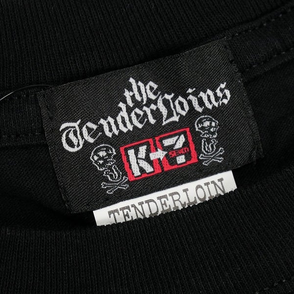 Size【L】 TENDERLOIN テンダーロイン K7HEADZ TEE SHIRTS BLACK T