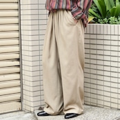 SEAN JOHN custom draw cord 4tuck wide slacks
