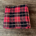 R&D.M.Co-/OLDMAN'S TAILOR Linen Check Kitchen Cloth A: Wallace 5290a