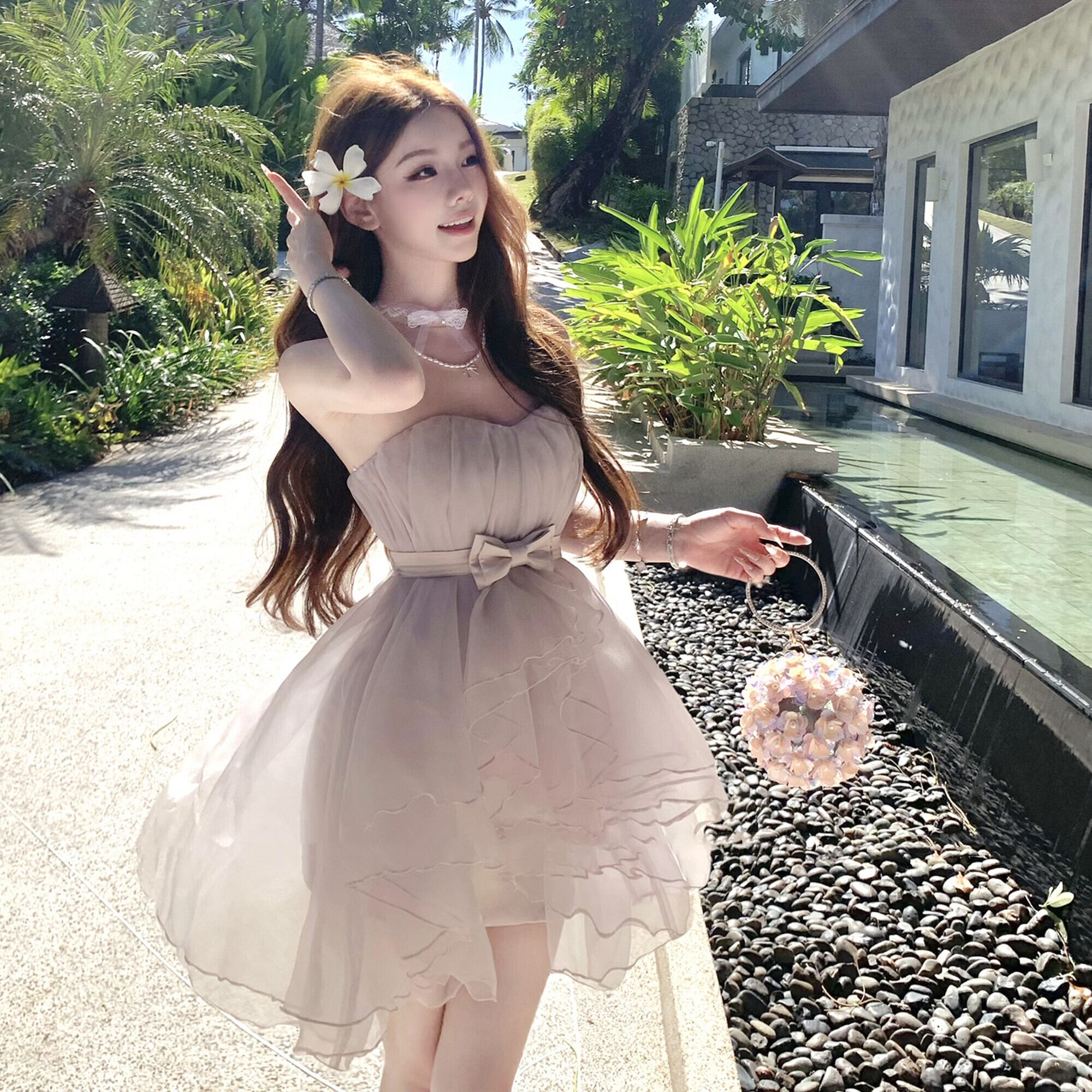 【dress】ベアトップワンピース M30833