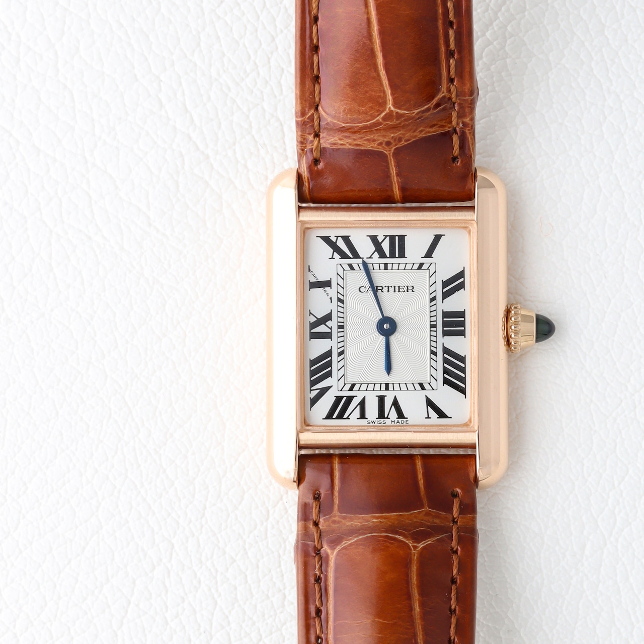 カルティエ タンクルイ SM ピンクゴールド 手巻き