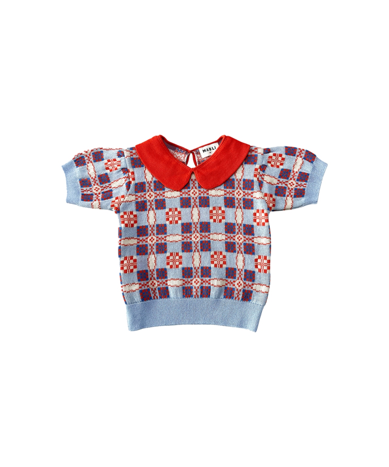 【即納】MABLI / Picnic Tee - Cornflower