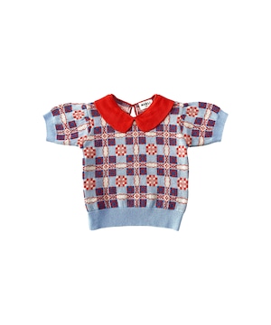 【即納】MABLI / Picnic Tee - Cornflower