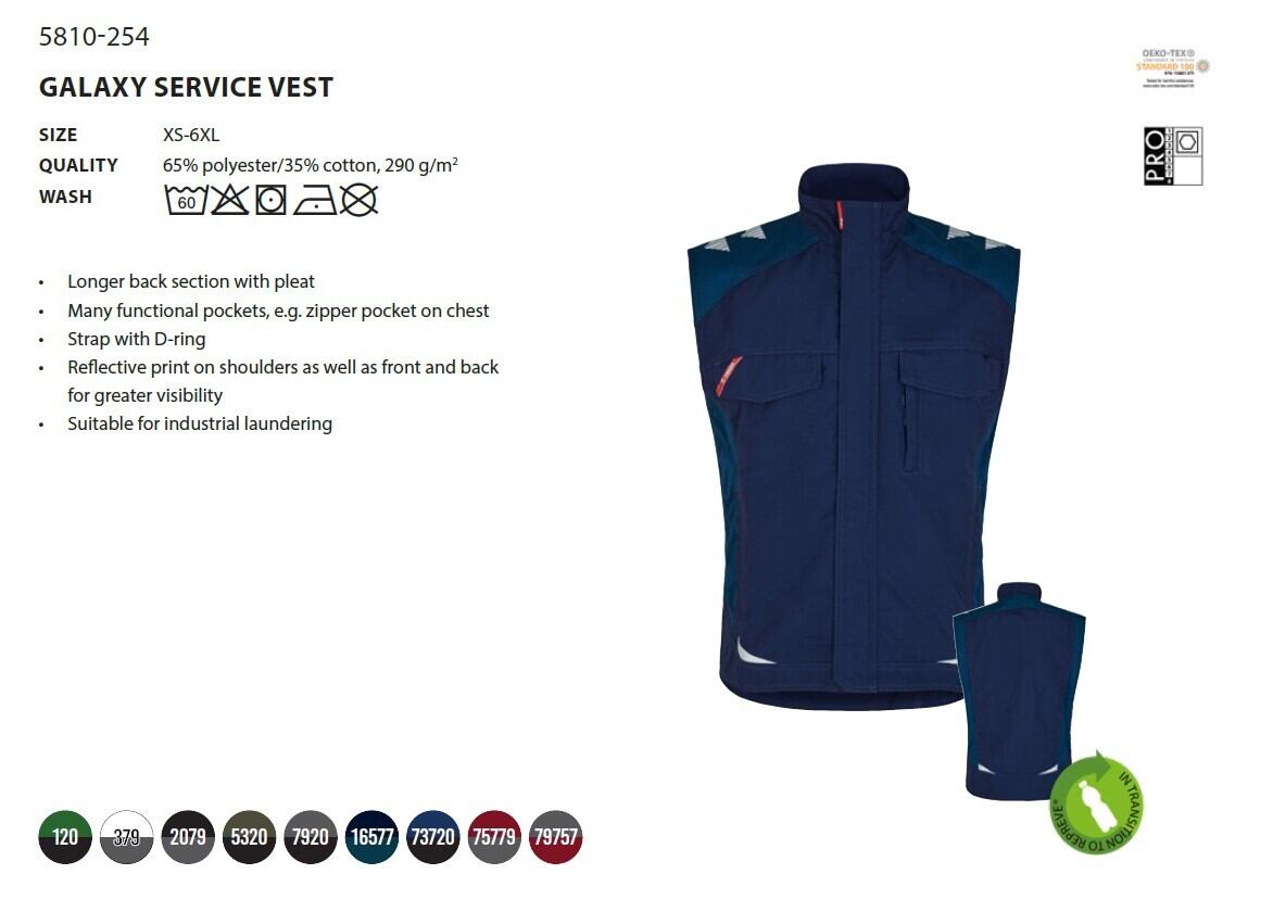5810-254 GALAXY SERVICE VEST