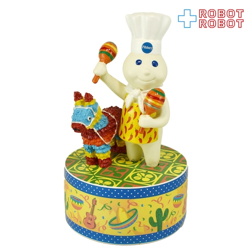 ピルズベリー ポッピンフレッシュ ドゥボーイ シンコ・デ・マヨ オルゴール フィギュアリン 2013 企業物
