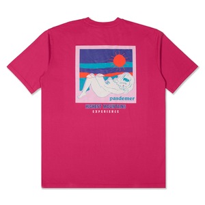 【PAS DE MER/パドゥメ】MOUNTAINS T-SHIRT Tシャツ / FUCSIA