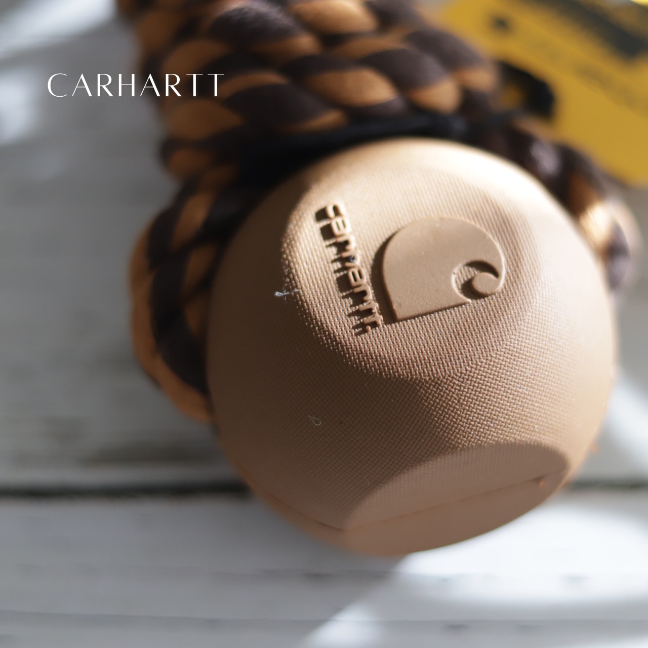 CARHARTT（カーハート）タフでお洒落なドッグトイ 犬 おもちゃ 壊れない 丈夫トレーニング Rope Bone Dog Chew