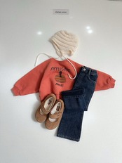 〖取寄〗韓国子供服 / 26winter / Digreen / アップルトレーナー / キッズ / 冬服 *S~2XL*